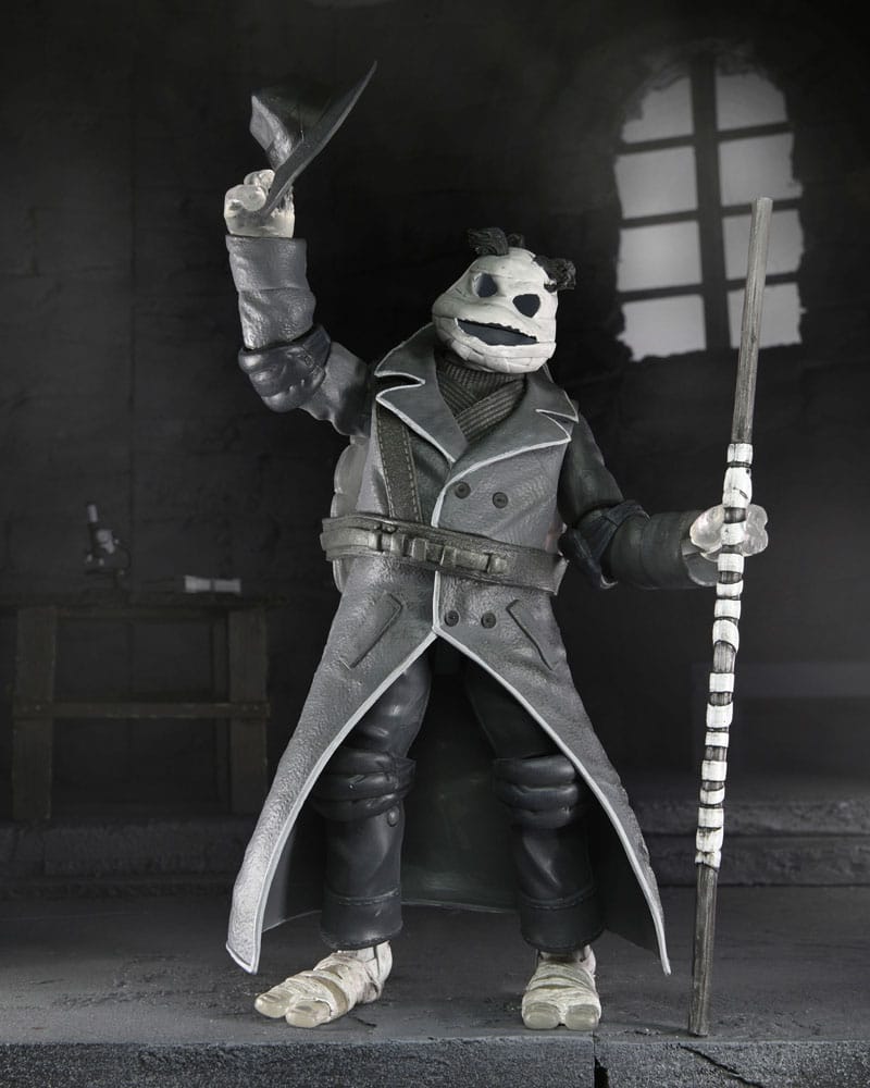 Universal Monsters x Teenage Mutant Ninja Turtles Actionfiguren 4er-Pack Turtles Black & White 18 cm Image 13