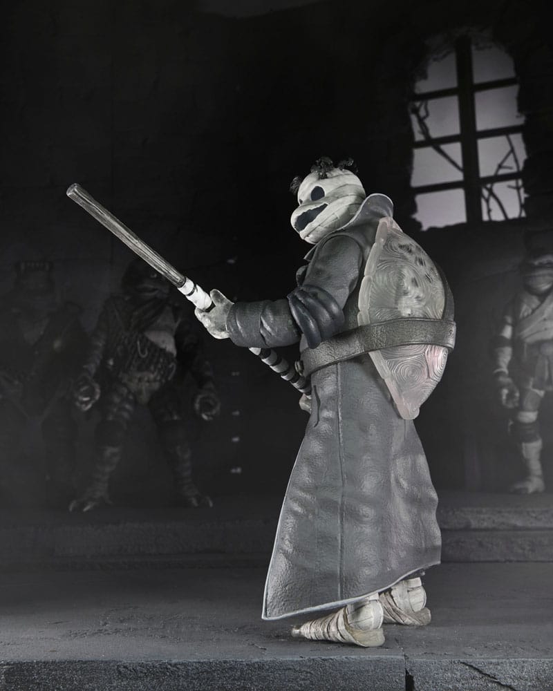 Universal Monsters x Teenage Mutant Ninja Turtles Actionfiguren 4er-Pack Turtles Black & White 18 cm Image 14