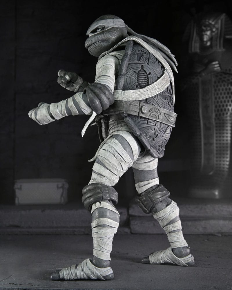Universal Monsters x Teenage Mutant Ninja Turtles Actionfiguren 4er-Pack Turtles Black & White 18 cm Image 15