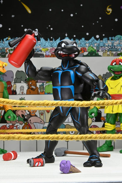 Teenage Mutant Ninja Turtles (Archie Comics) Actionfiguren 4er-Pack Stump Wrestling Turtles 18 cm Image 3