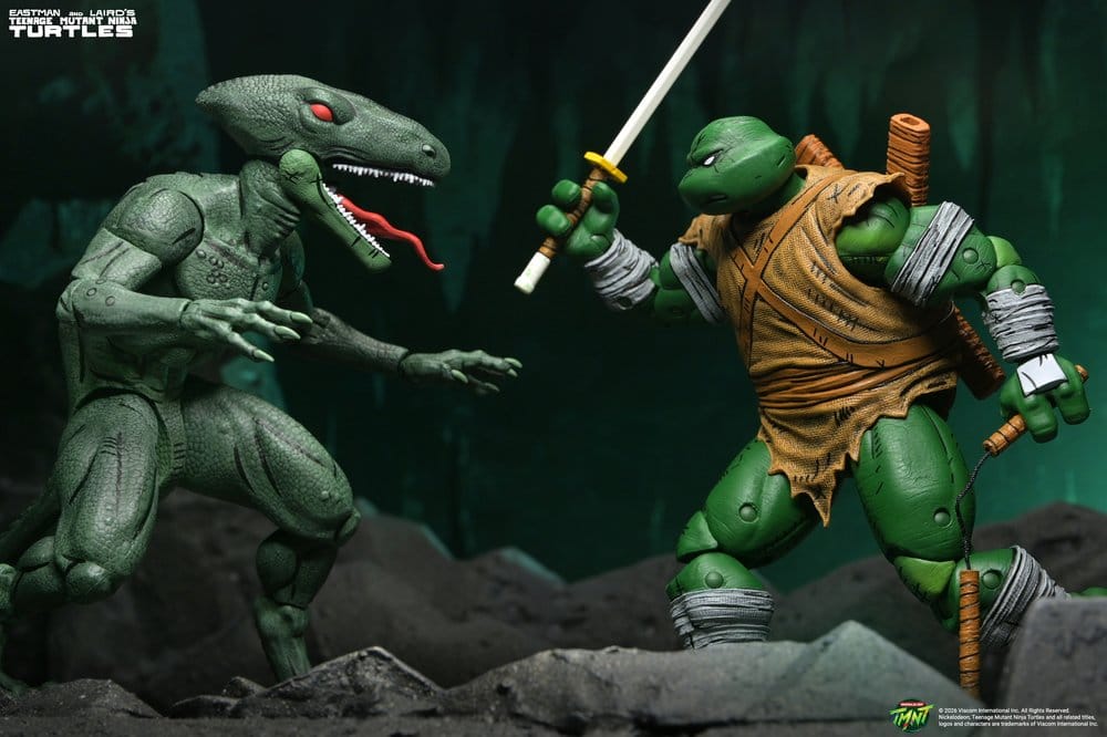 Teenage Mutant Ninja Turtles (Mirage Comics) Actionfiguren 2er-Pack Daimyo Orkai & Raptor 18 cm Image 2