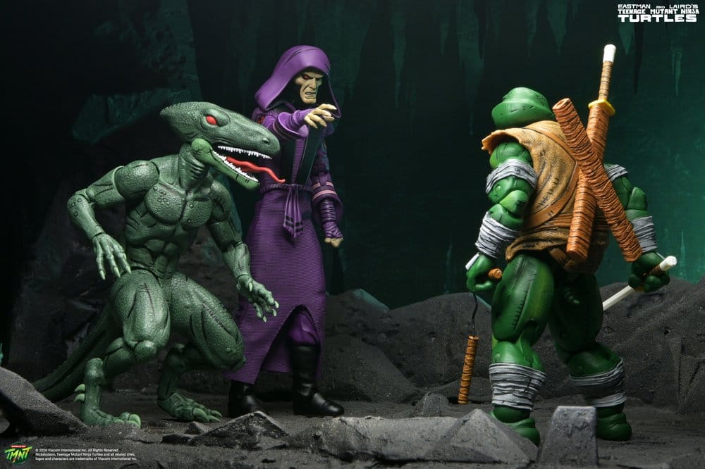 Teenage Mutant Ninja Turtles (Mirage Comics) Actionfiguren 2er-Pack Daimyo Orkai & Raptor 18 cm Image 11