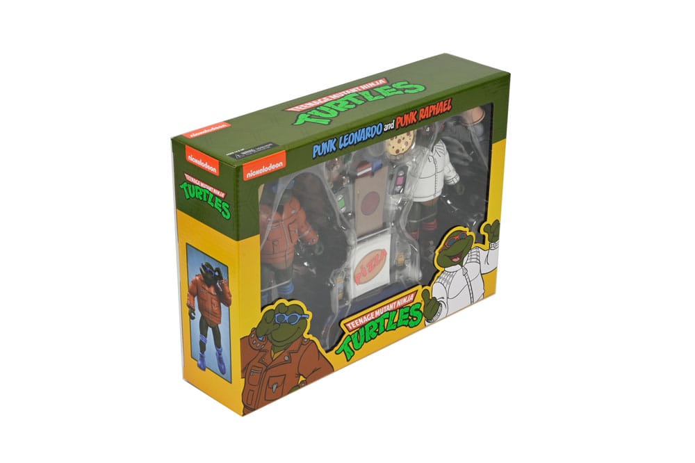 Teenage Mutant Ninja Turtles (Cartoon) Actionfigur Punk Leo and Punk Raph 2 Pack 18 cm Image 5
