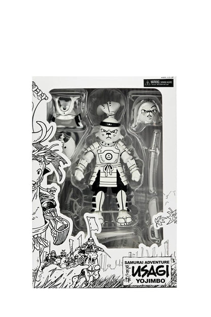 Usagi Yojimbo Actionfigur Samurai Usagi Yojimbo Black & White Figure 18 cm Image 2