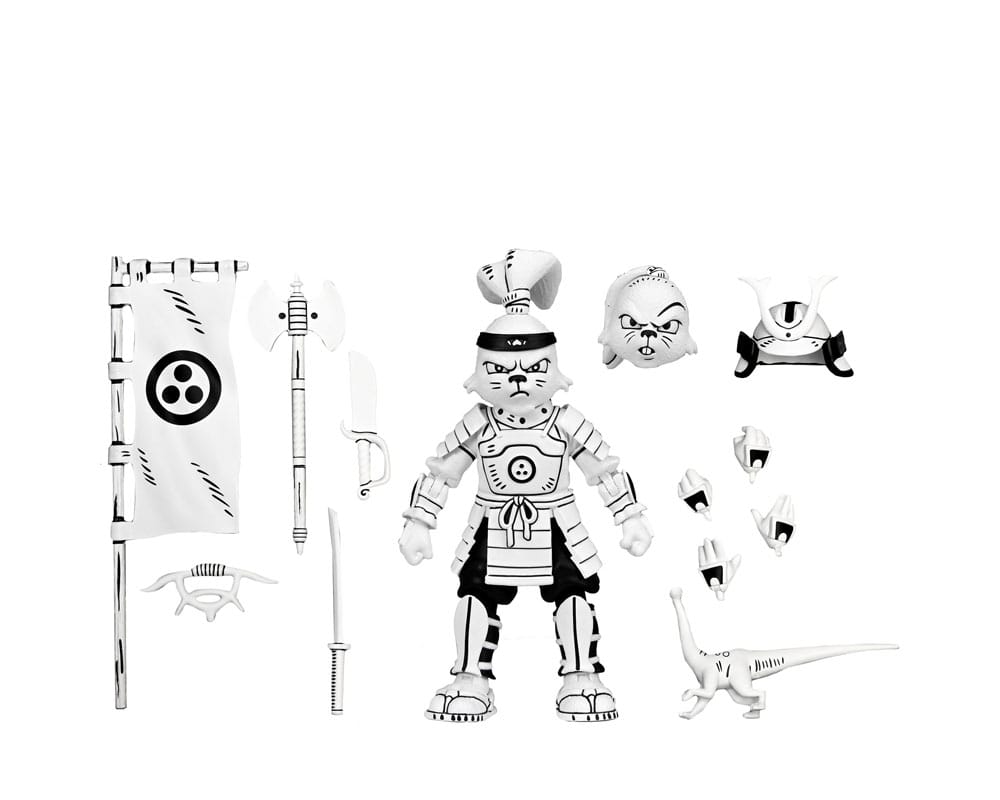 Usagi Yojimbo Actionfigur Samurai Usagi Yojimbo Black & White Figure 18 cm Image 5