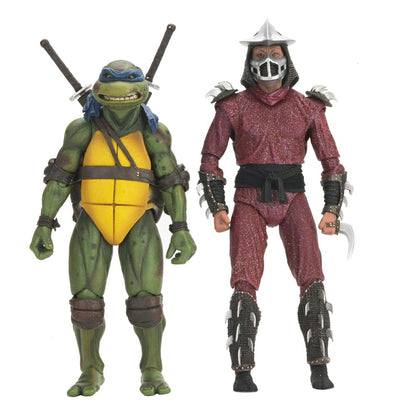 Teenage Mutant Ninja Turtles (1990 Movie) Actionfigur Roof Top Battle Shredder vs Leo 18 cm Image 1