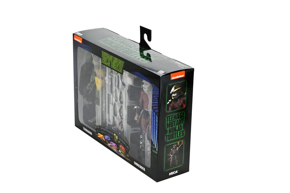 Teenage Mutant Ninja Turtles (1990 Movie) Actionfigur Roof Top Battle Shredder vs Leo 18 cm Image 3