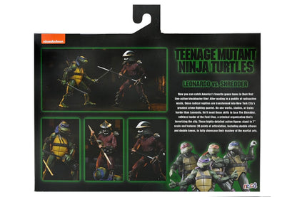 Teenage Mutant Ninja Turtles (1990 Movie) Actionfigur Roof Top Battle Shredder vs Leo 18 cm Image 5