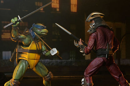 Teenage Mutant Ninja Turtles (1990 Movie) Actionfigur Roof Top Battle Shredder vs Leo 18 cm Image 23