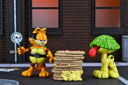 Teenage Mutant Ninja Turtles (Archie Comics) x Garfield 2er-Pack Actionfigur Ultimate Garfello & Odie 10 cm Image 5