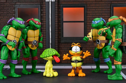 Teenage Mutant Ninja Turtles (Archie Comics) x Garfield 2er-Pack Actionfigur Ultimate Garfello & Odie 10 cm Image 6