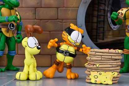 Teenage Mutant Ninja Turtles (Archie Comics) x Garfield 2er-Pack Actionfigur Ultimate Garfello & Odie 10 cm Image 13