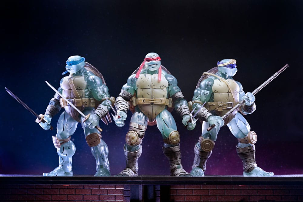 Teenage Mutant Ninja Turtles (The Last Ronin) Actionfiguren 3er-Pack Ghost Brothers 18 cm Image 5