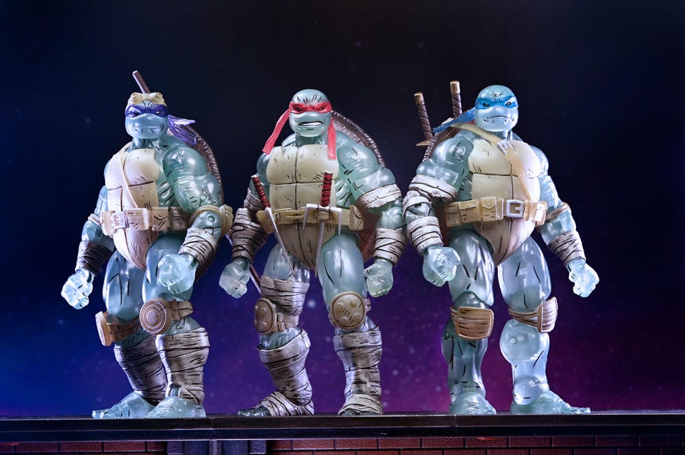 Teenage Mutant Ninja Turtles (The Last Ronin) Actionfiguren 3er-Pack Ghost Brothers 18 cm Image 6