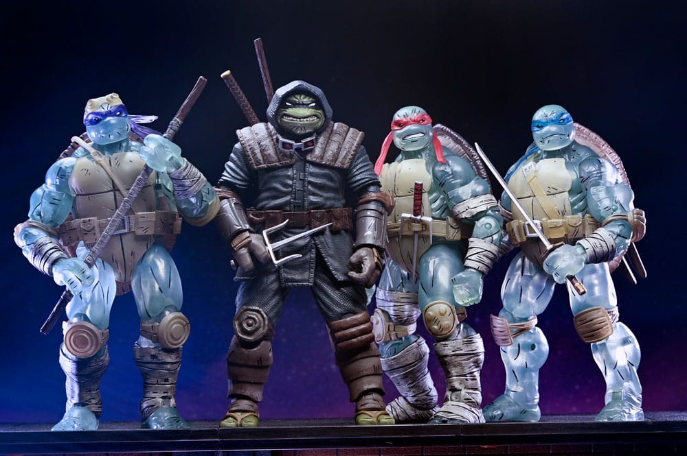 Teenage Mutant Ninja Turtles (The Last Ronin) Actionfiguren 3er-Pack Ghost Brothers 18 cm Image 8