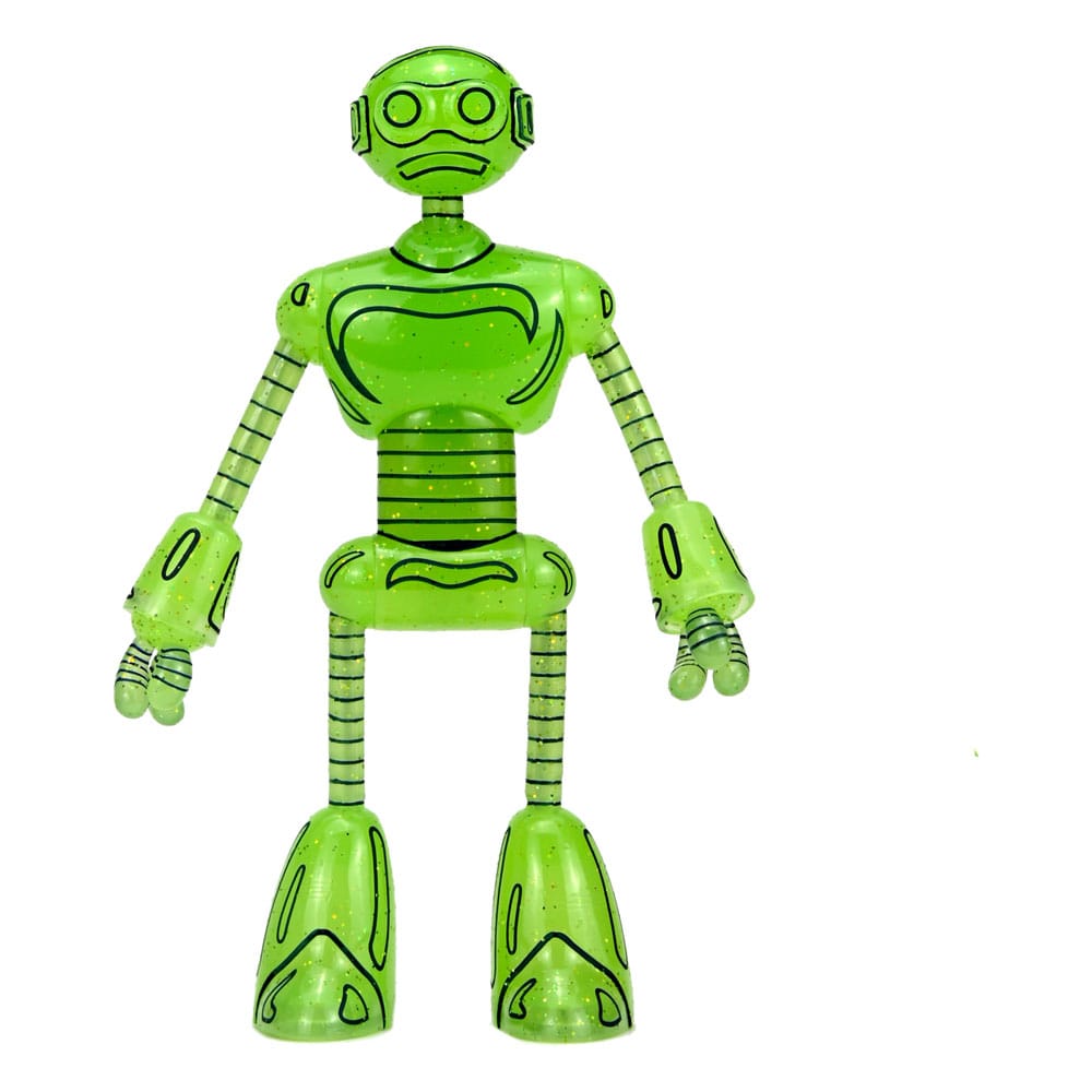 Teenage Mutant Ninja Turtles (Mirage Comics) Actionfigur Transmat Fugitoid GID 18 cm Image 1