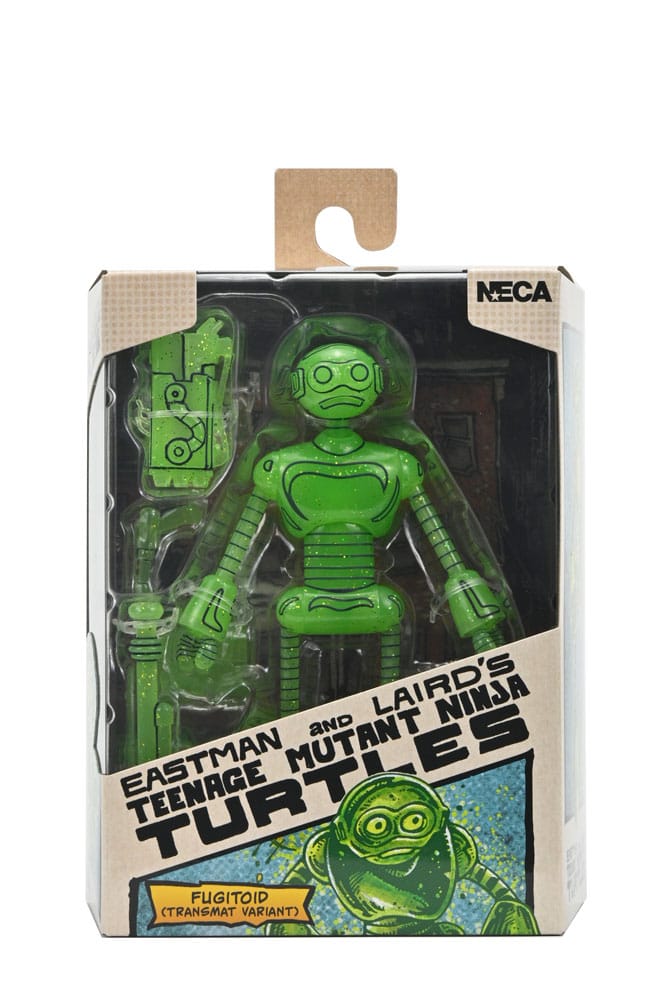 Teenage Mutant Ninja Turtles (Mirage Comics) Actionfigur Transmat Fugitoid GID 18 cm Image 3