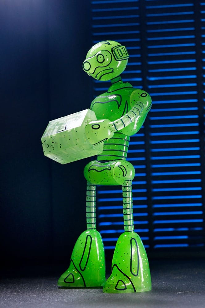 Teenage Mutant Ninja Turtles (Mirage Comics) Actionfigur Transmat Fugitoid GID 18 cm Image 5