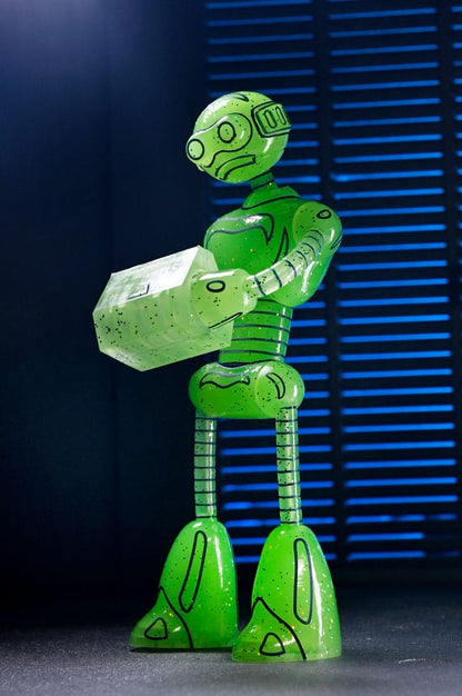 Teenage Mutant Ninja Turtles (Mirage Comics) Actionfigur Transmat Fugitoid GID 18 cm Image 5