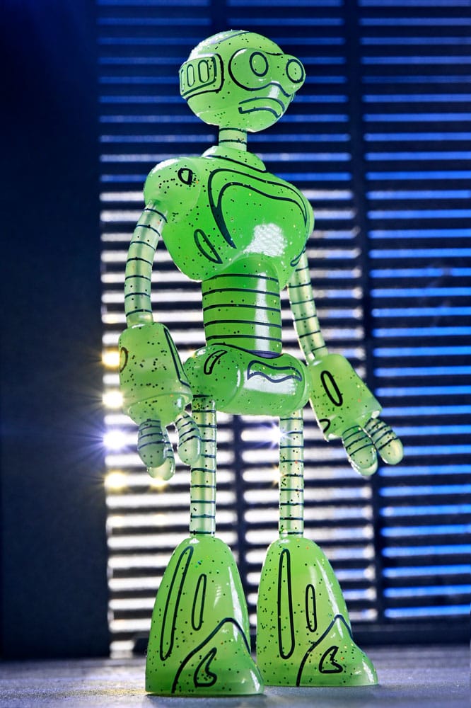 Teenage Mutant Ninja Turtles (Mirage Comics) Actionfigur Transmat Fugitoid GID 18 cm Image 8