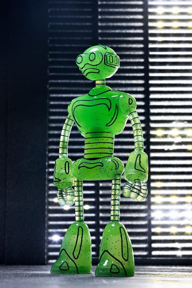 Teenage Mutant Ninja Turtles (Mirage Comics) Actionfigur Transmat Fugitoid GID 18 cm Image 10