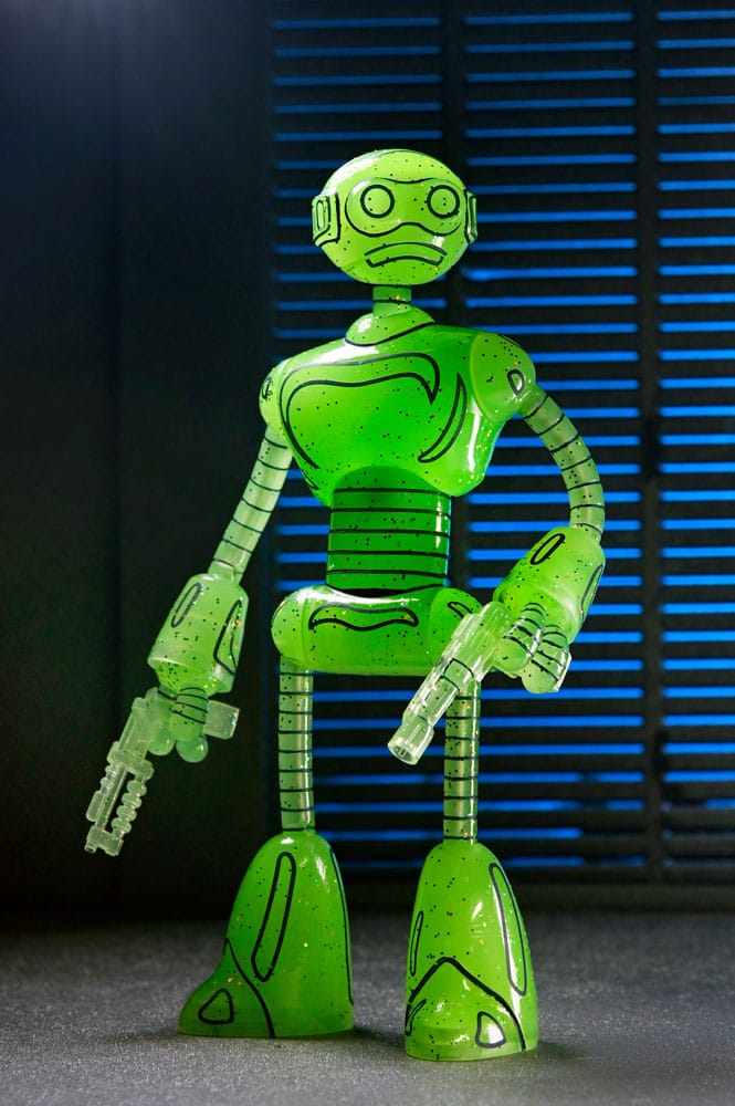 Teenage Mutant Ninja Turtles (Mirage Comics) Actionfigur Transmat Fugitoid GID 18 cm Image 11
