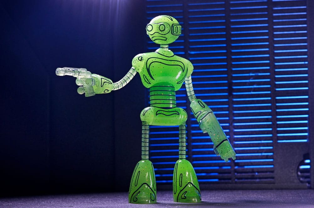 Teenage Mutant Ninja Turtles (Mirage Comics) Actionfigur Transmat Fugitoid GID 18 cm Image 13