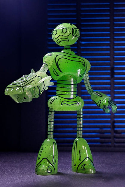 Teenage Mutant Ninja Turtles (Mirage Comics) Actionfigur Transmat Fugitoid GID 18 cm Image 14