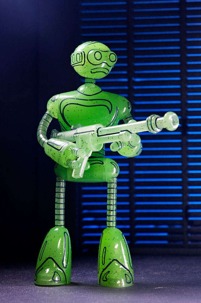 Teenage Mutant Ninja Turtles (Mirage Comics) Actionfigur Transmat Fugitoid GID 18 cm Image 16