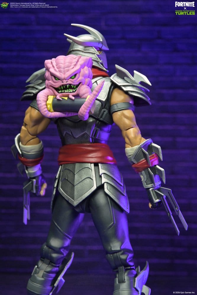 Teenage Mutant Ninja Turtles x Fortnite Actionfigur Shredder 18 cm Image 2