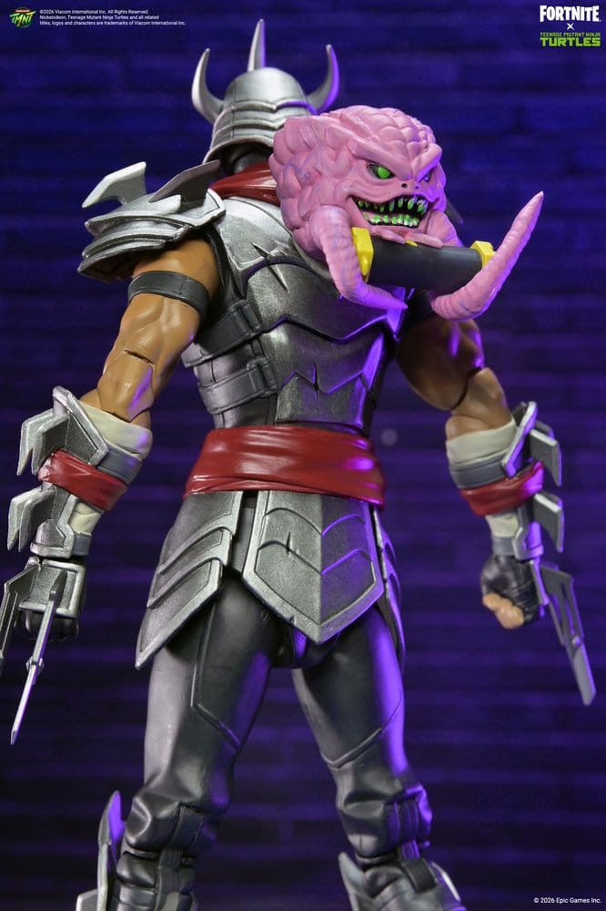 Teenage Mutant Ninja Turtles x Fortnite Actionfigur Shredder 18 cm Image 4