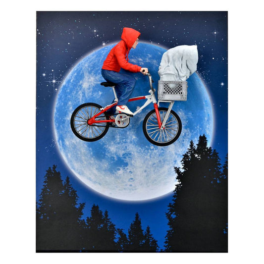 E.T. - Der Außerirdische Actionfigur Elliott & E.T. on Bicycle 13 cm Image 1