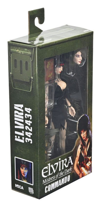 Elvira - Herrscherin der Dunkelheit Clothed Actionfigur Commando Elvira 20 cm Image 4