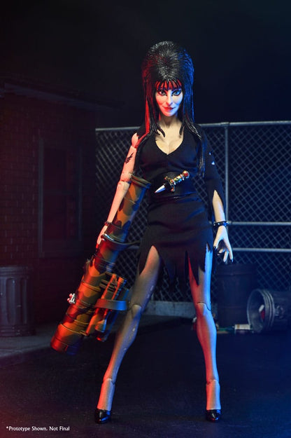 Elvira - Herrscherin der Dunkelheit Clothed Actionfigur Commando Elvira 20 cm Image 13