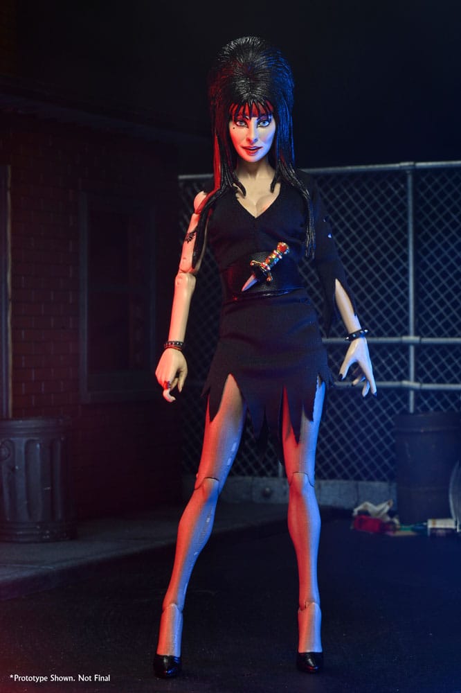Elvira - Herrscherin der Dunkelheit Clothed Actionfigur Commando Elvira 20 cm Image 14