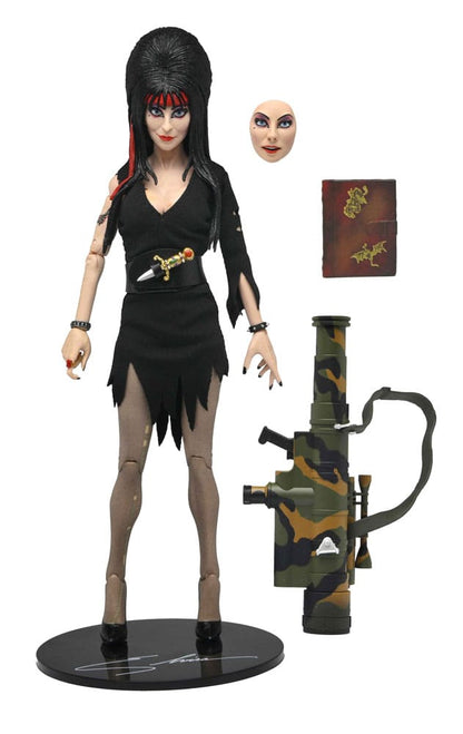 Elvira - Herrscherin der Dunkelheit Clothed Actionfigur Commando Elvira 20 cm Image 15