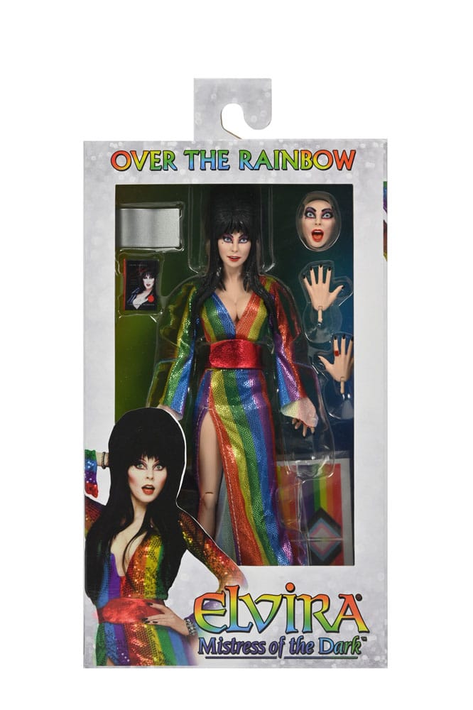 Elvira, Mistress of the Dark Clothed Actionfigur Over the Rainbow Elvira 20 cm Image 2