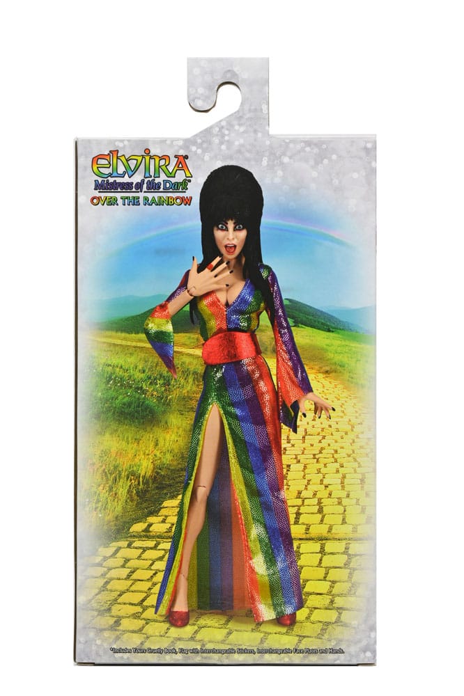 Elvira, Mistress of the Dark Clothed Actionfigur Over the Rainbow Elvira 20 cm Image 3