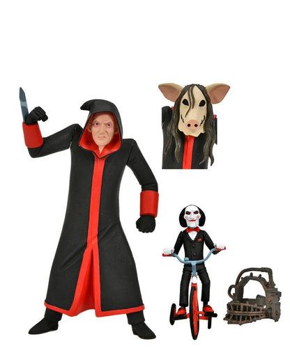 Saw Toony Terrors Actionfigur Jigsaw Killer with Billy and Tricycle Boxed Set 15 cm Image 2