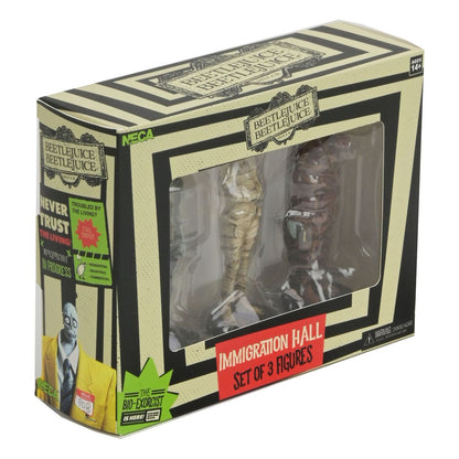 Beetlejuice Beetlejuice Figuren 3er-Pack Immigration Hall 1 10 cm Image 4