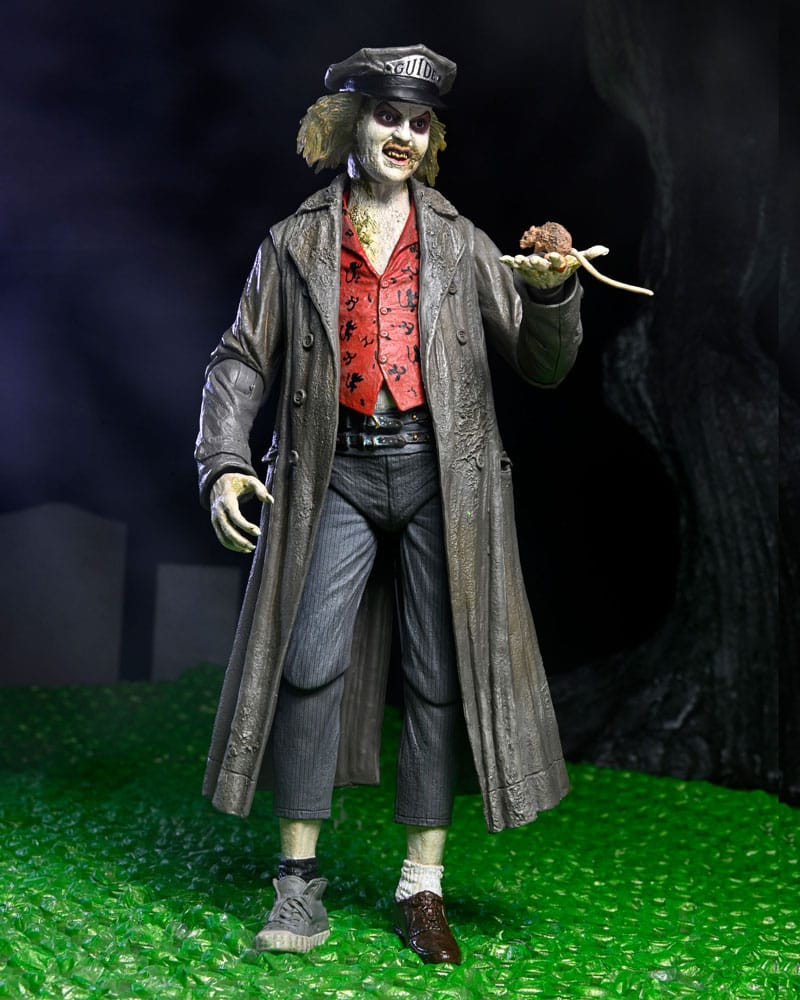 Beetlejuice 1988 Ultimate Actionfigur Beetlejuice: Tour Guide The Bio-Exorcist 18 cm Image 1