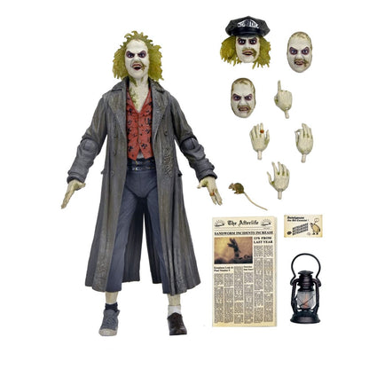 Beetlejuice 1988 Ultimate Actionfigur Beetlejuice: Tour Guide The Bio-Exorcist 18 cm Image 2
