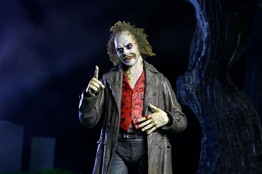 Beetlejuice 1988 Ultimate Actionfigur Beetlejuice: Tour Guide The Bio-Exorcist 18 cm Image 12