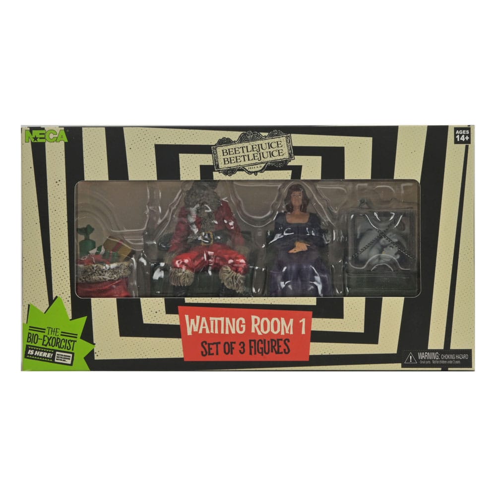 Beetlejuice Beetlejuice Figuren 3er-Pack Waiting Room 1 10 cm Image 6