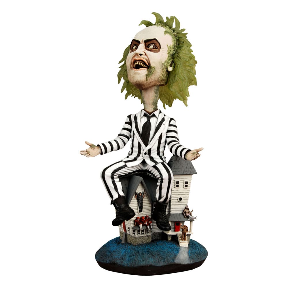 Beetlejuice Head Knocker Wackelkopf-Figur 20 cm Image