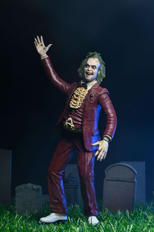 Beetlejuice 1988 Actionfigur Beetlejuice Red Tuxedo 18 cm Image 1
