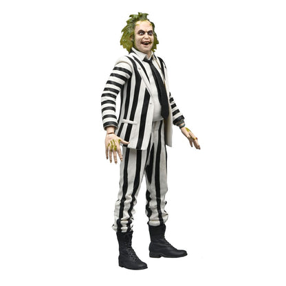 Beetlejuice 1988 Actionfigur Beetlejuice Black and White Striped Suit 18 cm Image 5