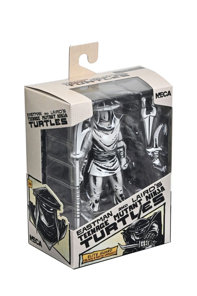 Teenage Mutant Ninja Turtles Actionfigur Elite Foot Ninja Guard Black & White 18 cm Image 4