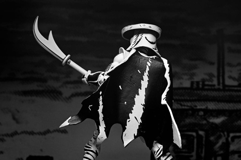 Teenage Mutant Ninja Turtles Actionfigur Elite Foot Ninja Guard Black & White 18 cm Image 5