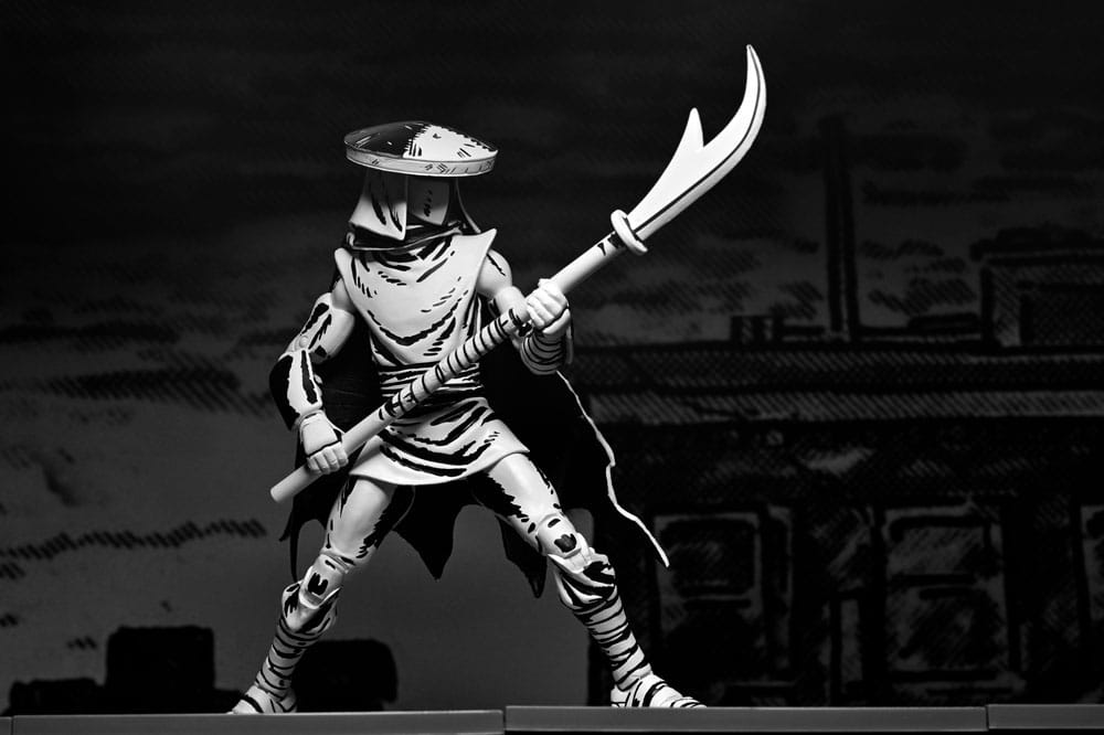 Teenage Mutant Ninja Turtles Actionfigur Elite Foot Ninja Guard Black & White 18 cm Image 6